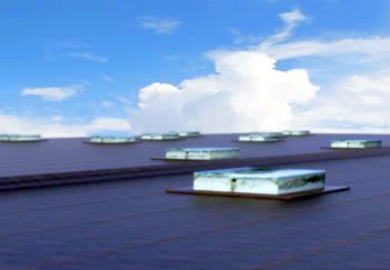 Ilustrační foto - plochá střecha
